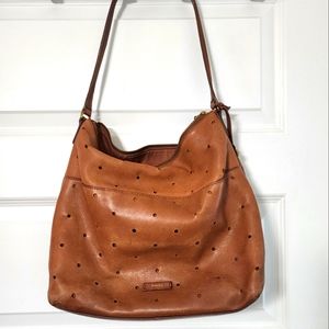 Fossil Julia Hobo Handbag Cognac